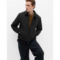 M&S Zip Through Padded Harrington Jacket Black