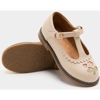 M&S Kid's Heritage T-Bar Shoes (4 Small - 2 Large) Cream Mix