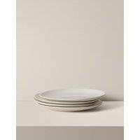 M&S Set of 4 Everyday Dinner Plates White