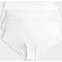 Body by M&S 3pk Flexifit Modal Low Rise Shorts White