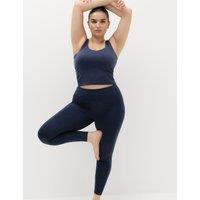 Goodmove Go Move High Waisted Gym Leggings Dark Navy