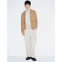 Autograph Suede Chore Jacket Sand