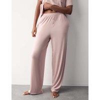 Autograph Modal Rich Wide Leg Pyjama Bottoms Mallow