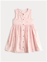 Cotton Rich Printed Dress (2-10 Yrs)