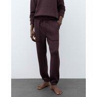 Autograph Regular Fit Modal Rich Scuba Joggers Dark Burgundy