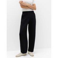 M&S barrel Leg Elasticated Jogger Black