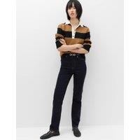 M&S Sienna Mid Rise Straight Leg Jeans Indigo Mix