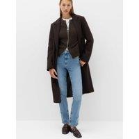 M&S Sienna Mid Rise Straight Leg Jeans Light Indigo