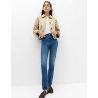 M&S Sienna Sculpt High Waisted Jeans Medium Indigo