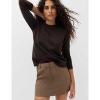 M&S Micro Check Mini Skirt Multi/Neutral