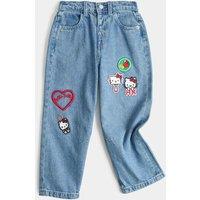 M&S Hello Kitty Denim Jeans (2-8 Yrs) Denim
