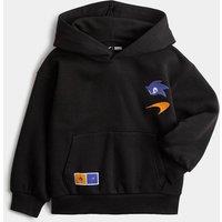 M&S Cotton Rich Sonic X McLaren Hoodie (2-8 Yrs) Black Mix