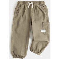 M&S Relaxed Denim Cargo Jeans (2-8 Yrs) Green