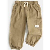 M&S Relaxed Denim Cargo Jeans (2-8 Yrs) Green