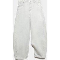 M&S Barrel Fit Baggy Denim Jeans (6-16 Yrs) Powder Blue