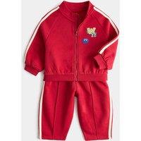 M&S 2 Piece Cotton Rich Top & Bottom Outfit (0-5 Yrs) Red