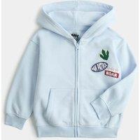 M&S Cotton Rich PAW Patrol Zip Hoodie (2-8 Yrs) Light Blue