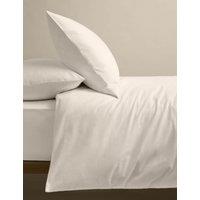 M&S Pure Cotton Brushed Bedding Set Linen