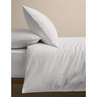 M&S Pure Cotton Brushed Bedding Set Dove