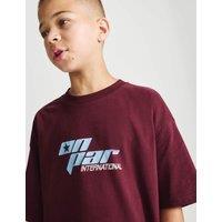 M&S Pure Cotton Golf Logo T-Shirt (6-16 Yrs) Burgundy