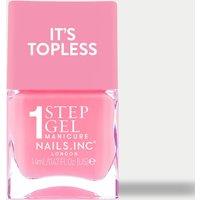 Nails Inc. It's Topless 1-Step Gel Nail Polish 14ml Rose Pink
