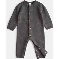 M&S Knitted All in One (7lbs-12 Mths) Charcoal