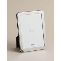 M&S Thick Rounded Photo Frame 5x7 inch Silver