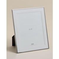 M&S Layered Mount Photo Frame 8x10 inch Silver
