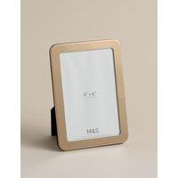 M&S Thick Rounded Photo Frame 4x6 inch Antique Brass