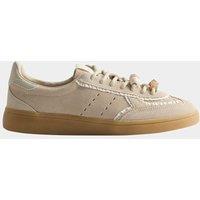 M&S Suede Bead Detail Trainers Light Grey