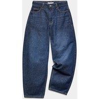 M&S Denim Barrel Leg Jeans (6-16 Yrs) Dark Denim