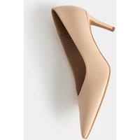 M&S Stiletto Heel Pointed Court Shoes Nude