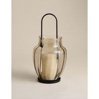 M&S Glass Optic Lantern Smoke