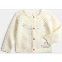 M&S Peter Rabbit Cardigan (0-3 Yrs) Cream