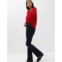 M&S Eva High Rise Bootcut Jeans Indigo Mix