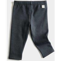 M&S Cotton Blend Fleece Lined Leggings (0-3 Yrs) Charcoal