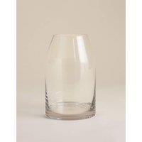 M&S Medium Tapered Cylinder Vase Clear
