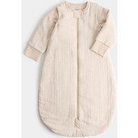 M&S 2.5 Tog Detachable Sleeves Sleeping Bag (0-36 Mths) Neutral Brown