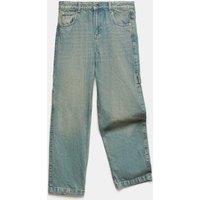 M&S Pure Cotton Baggy Carpenter Jeans (6-16 Yrs) Tint