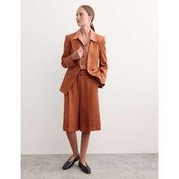 JAEGER Tencel Rich Fluid Blazer Copper