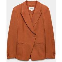 JAEGER Tencel Rich Fluid Blazer Copper
