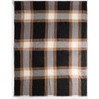 JAEGER Silk Rich Checked Scarf Multi