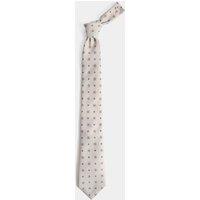 M&S Floral Medallion Tie Neutral