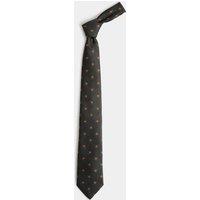 M&S Square Medallion Tie Green