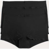 Body by M&S 3 Pack Body Invisibles Boy Shorts Black