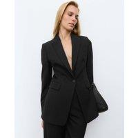 Autograph Pure Wool Tailored Single-Breasted Blazer Black