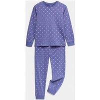 M&S Pure Cotton Patterned Pyjamas (1-16 Yrs) Multi