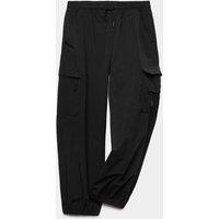 M&S Cargo Trousers (6-16 Yrs) Black
