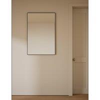 M&S Milan Rectangular Hanging Mirror 90 x 60 Black