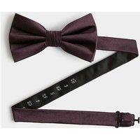Autograph Pure Silk Bow Tie Teak
